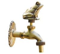 Grifo de acero inoxidable for jardín, grifos for patio, for exteriores, grifo agua con columna anticongelante y antigrietas, for lavadora Adecuado para jardines(Color 03)