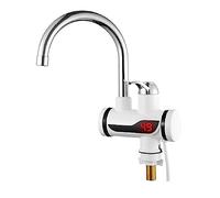 Grifo de agua caliente instantánea, Calentador De Agua Eléctrico, Grifo Instantáneo Sin Tanque, Aparatos Calefacción Cocina,para fregadero de cocina y baño(Under Inflow)