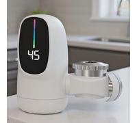 Grifo De Agua Caliente Instantánea | Calentador Instantáneo Sin Tanque Con Pantalla Digital Led | Grifo Eléctrico Con Calentamiento Rápido,3000W Para Baño Cocina Casa Interior