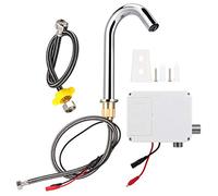 Grifo de agua con sensor automático de rosca G1/2in, grifo de agua fría individual sin contacto con caja de control(2#)