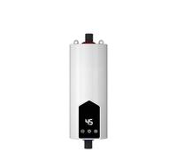 Grifo De Agua Eléctrico Instantáneo For Cocina Y Baño, Calentador Sin Depósito, Máquina Calefacción For Ducha, 5500w Fácil de usar(With Shower,220 5500W)