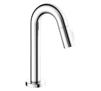 Grifo de agua estancada KEUCO IXMO 110, alcance de 100 mm, sin juego de desagüe con varillas de tracción, alcance de 100 mm, 59508012101, Color: Cromado