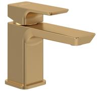 Grifo de agua fría Subway 3.0 de Villeroy & Boch, proyección 154 mm, sin juego de desagüe, TVW11200600076, Color: Oro cepillado