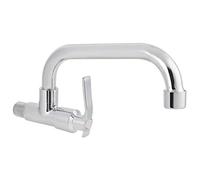 Grifo de Agua, G1/2in Montado en la Pared Solo Fregadero de Agua fría Grifo de baño de Cocina Grifo de Agua para Uso doméstico de Cocina(Type B 20cm)