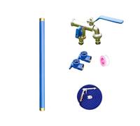 Grifo de agua para exteriores montado en el suelo, Freestanding Outdoor Faucet For Garden Yard Watering Irrigation Washing Blue Multiple Sizes(80CM/31.5IN)