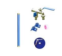 Grifo de agua para exteriores montado en el suelo, Freestanding Outdoor Faucet For Garden Yard Watering Irrigation Washing Blue Multiple Sizes(60CM/23.6IN)