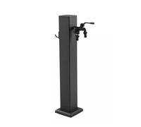 Grifo de agua para exteriores montado en el suelo, Outdoor Garden Faucet Pillar 23.6-31.4in(23.6in/60cm)