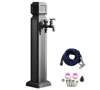 Grifo de Agua para Exteriores ZR98US, hidrante de jardín con pulverizador, anticongelante, Doble Salida para riego de jardín