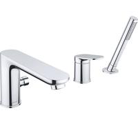 Grifo de bañera Duravit Wave de 3 orificios, extensión 200 mm, WA5260000010, ...