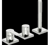 Grifo de bañera HANSA HANSALIGNA, juego de montaje listo, con dispositivo de ...