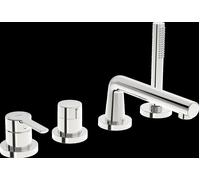 Grifo de bañera HANSA HANSARONDA, juego de montaje listo, con dispositivo de ...