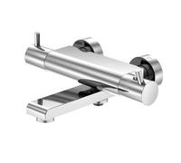 Grifo de bañera Steinberg serie 100, termostato empotrado con salida giratoria,