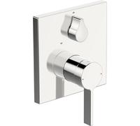 Grifo de bañera y ducha HANSA HANSALOFT, kit de montaje listo, empotrado, roseta