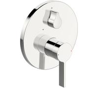 Grifo de bañera y ducha HANSA HANSALOFT, kit de montaje listo, empotrado, roseta
