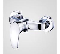 Grifo de baño monomando montado en la pared ducha válvula mezcladora termostática grifos de ducha for baño Grifo de ducha de latón montado en la pared G1/2 grifo de ducha monomando, cromo B(Chrome B)