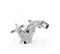Grifo de bidé vertical bimando con regulador de temperatura acabado cromado CLASIC TRES