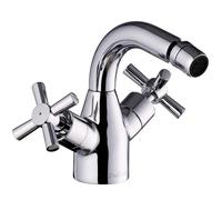 Grifo de bidet PaulGurkes con ducha íntima y manijas cruzadas, mezclador de dos