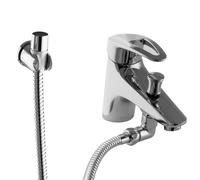 Grifo de bidet PaulGurkes Monomando Montaje en Superficie Ducha Íntima de 2 Vías