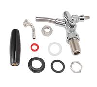 Grifo de Cerveza de Barril Grifo Dispensador de Cerveza a Prueba de Herrumbre de Acero Inoxidable 304 Fácil de Limpiar Flexible para Bar