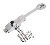 Grifo de cocina accionado con pie, válvula de interruptor de agua fría, aleación de zinc, grifo de pedal para hospital, escuela, oficina, baño público, plateado