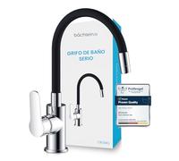 Grifo de Cocina Bächlein con Cuello Flexible - Caño Giratorio 360° Para Cada Rincón de su Fregadero, Grifo de Cocina Moderno