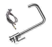 Grifo de Cocina con Manguera Fregadero de la Cocina Grifo de un Solo manijas Grifo de Acero Inoxidable Grifo de Acero Inoxidable Fregadero de maricón de la Cocina del Grifo del Grifo del Grifo del