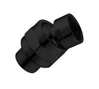 Grifo de cocina, conector universal de ducha, rótula, adaptador de bola giratoria, extensión de brazo de ducha ajustable, grifos brillantes para fregaderos de cocina, 4 agujeros (C, talla única)