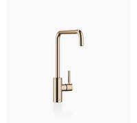 Grifo de cocina cuadrado Dornbracht META, mezclador monomando, extensión 235 mm,