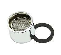 Grifo de cocina de ahorro de agua, aireador de grifo, filtro de pulverizador de boquilla macho/hembra cromado Ahorro agua Facilidad instalación(Light Grey)