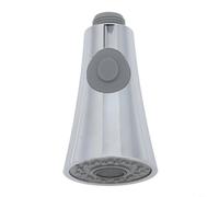 Grifo de cocina de plástico ABS con dos modos de chorro de agua, conector universal de 4 puntos apto para fregaderos comunes, fácil montaje sin instalación (electroplating)