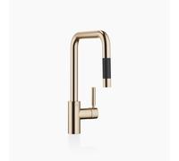 Grifo de cocina Dornbracht META Square, mezclador monomando, pull-down, con