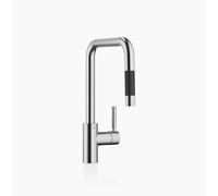 Grifo de cocina Dornbracht META Square, mezclador monomando, pull-down, con