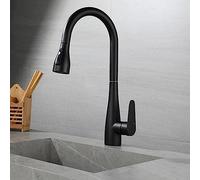 Grifo de cocina extraíble con pulverizador, grifo mezclador de agua fría y caliente, diseño de un solo agujero para una fácil limpieza, actualización moderna de cocina
