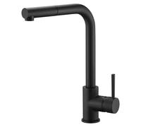 Grifo de cocina Malta negro mate de Imex - Negro / Latón / Imex