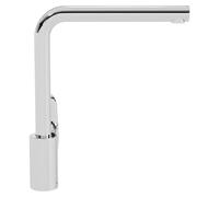 Grifo de cocina Focus M41 (Caño en L, Cromo, Resplandeciente)