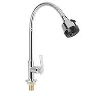 Grifo de cocina G1/2in Universal Bendable Home Kitchen Single Cold Water Tap Kitchen Sink Grifo de agua