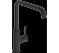 Grifo de cocina HANSA HANSAVANTIS Style, proyección 255 mm, caño giratorio, 5420220733, Color: negro mate