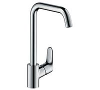 hansgrohe Focus M41 monomando de cocina 260, 1jet, 31820000, Color: cromado