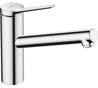 Hansgrohe Zesis M33 Mezclador monomando de cocina ComfortZone 150, baja presiÃ³n/calentador de agua abierto, 1 chorro, cromo, proyecciÃ³n de 220 mm, 74806000 - 74806000