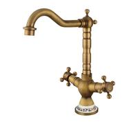 Grifo de Cocina Monomando con Base cerámica de Arco Alto