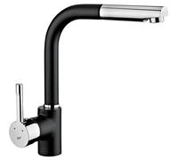 Teka ARK grifo de cocina de pie cromo-negro 23938120N