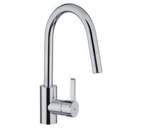 Grifo de cocina monomando extraíble caño alto teka mtp 938 cromado