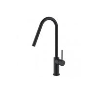 Grifo de cocina monomando negro mate Kenia de Imex