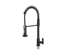 Grifo de cocina montada en la pared de acero inoxidable con un solo mango de agua fría toque de batidora de agua fría para fregaderos de montaje superior diseño moderno instalación fácil de calidad