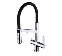 Clever 60729 Grifo de Cocina Chef Wt19 para Equipos de Calidad del Agua Econature Cold Open, Cromado