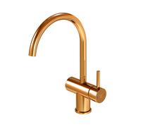 Grifo de cocina Steinberg serie 100, giratorio, proyección de 201 mm, 1001400RG, Color: Oro rosa