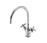 Grifo de cocina Steinberg serie 250, doble mango, giratorio, extensión 200 mm,