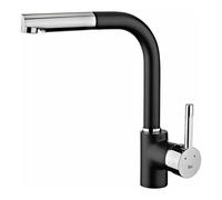 Teka ARK grifo de cocina de pie cromo-negro 23938120N