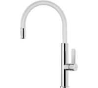 Grifo de Cocina Teka TOP FOT 995 Blanco Caño Retirable Instalación Easy Fix Palanca 3/8"
