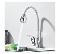 Grifo de cocina universal giratorio 360°, grifo flexible, mezclador con rociador ajustable for el hogar,Mejora de la vivienda